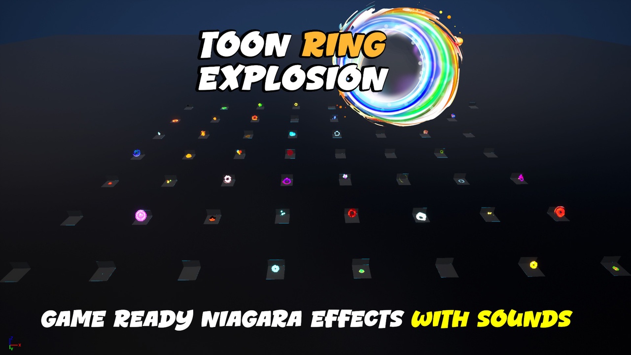 Mídia 1 do anúncio Toon Ring Stylized Explosion