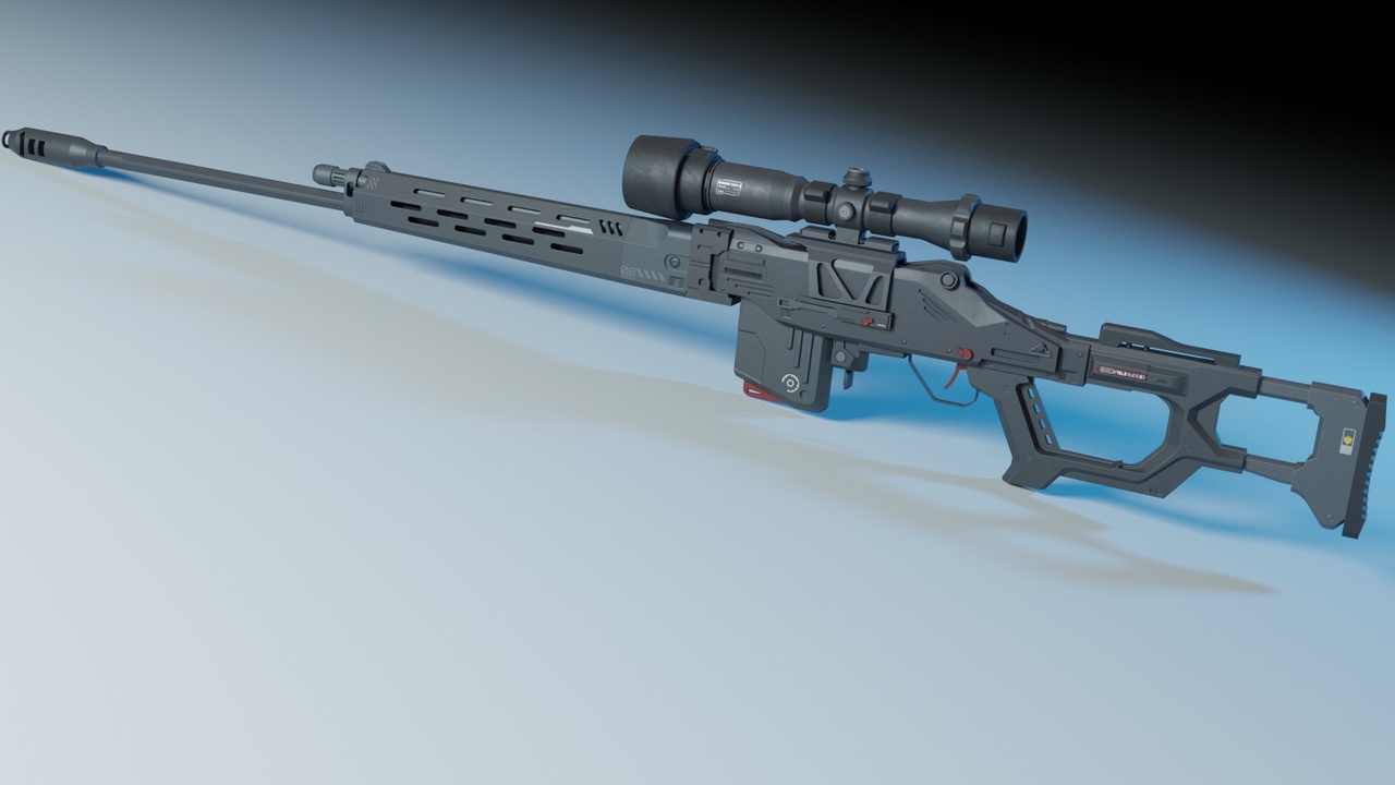 商品 Sniper_rifle_Black Death 的媒体 1