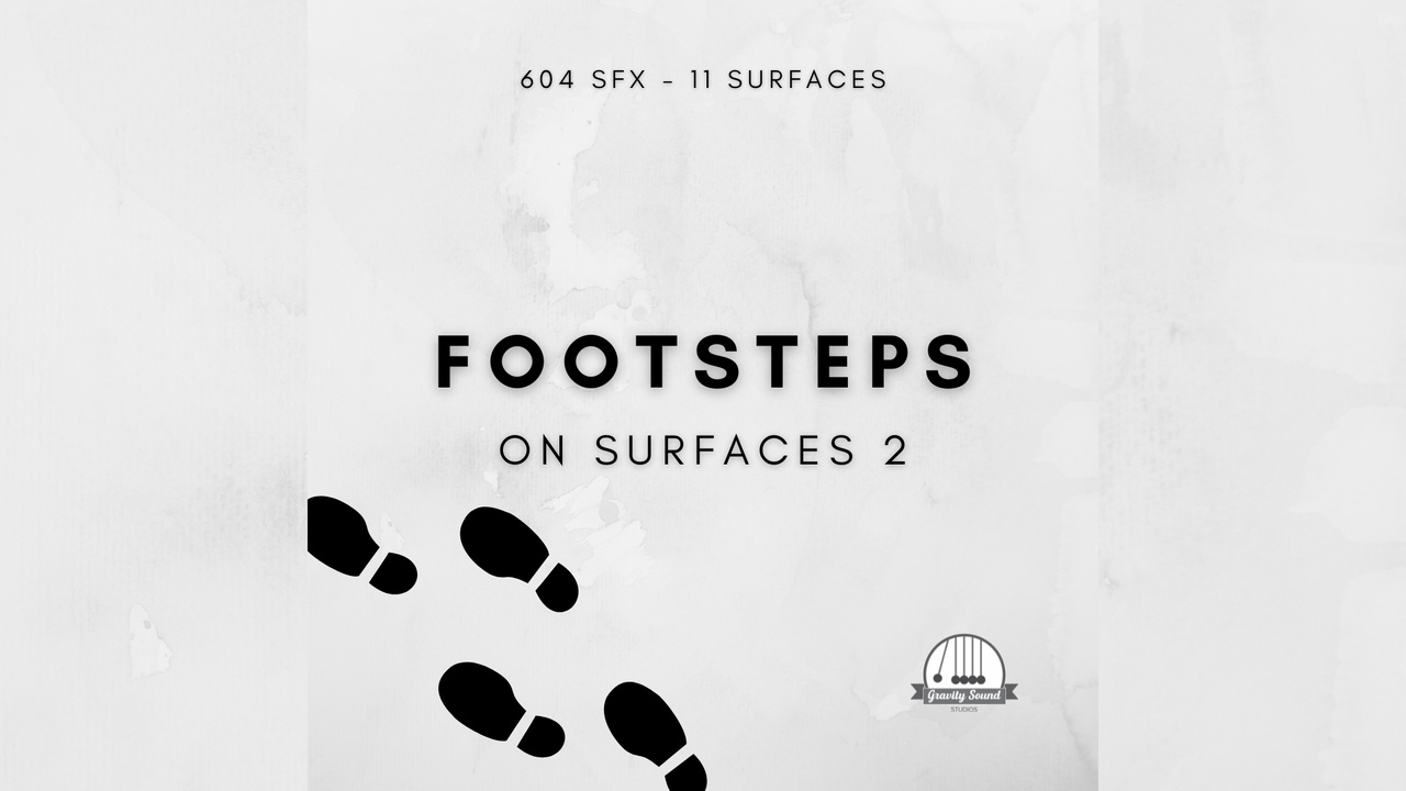 Media 1 for listing Footsteps on Surfaces 2