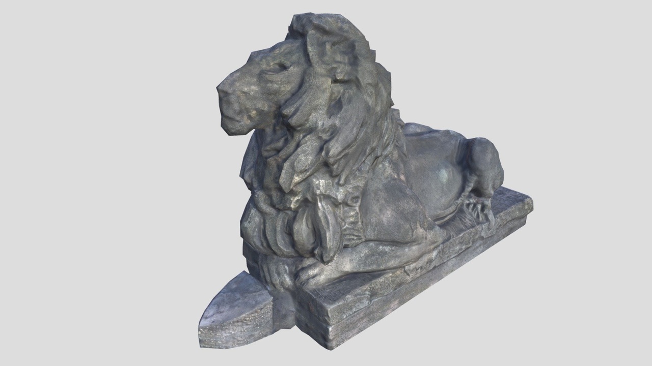 Media 1 for listing Lion Statue - Ópusztaszer. Hungary