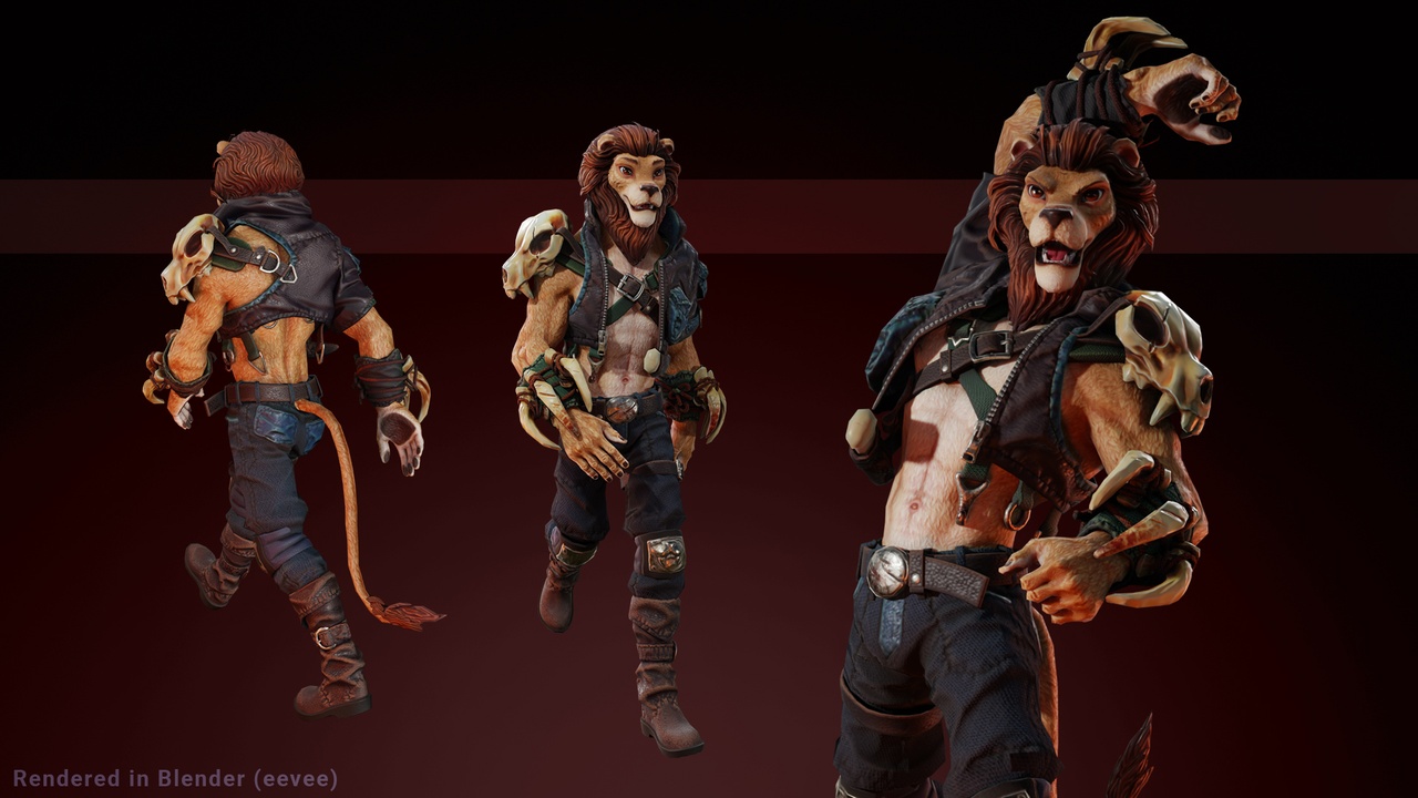 Media 1 for listing Lion man