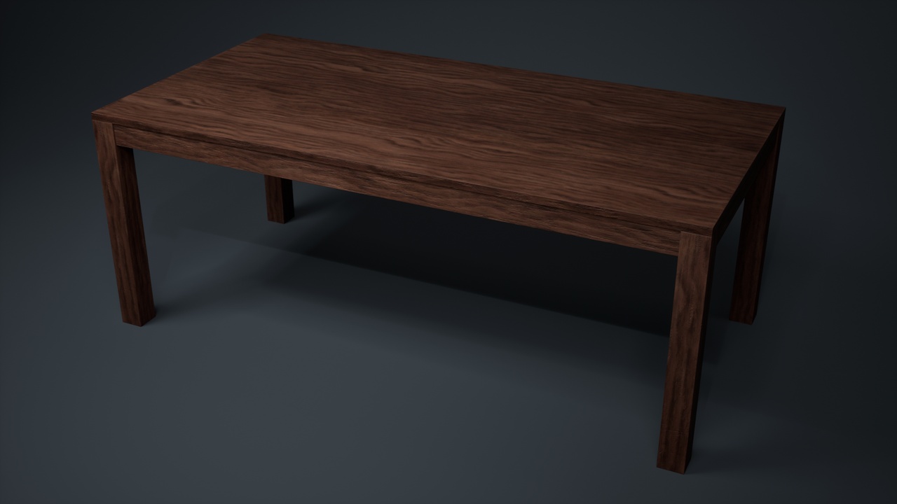 Media 1 for listing Modern Wooden Table
