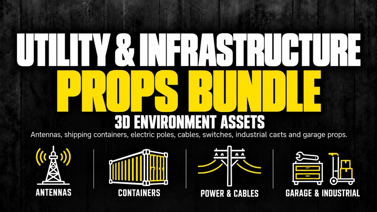 Media 1 for listing Utility & Infrastructure Props Bundle