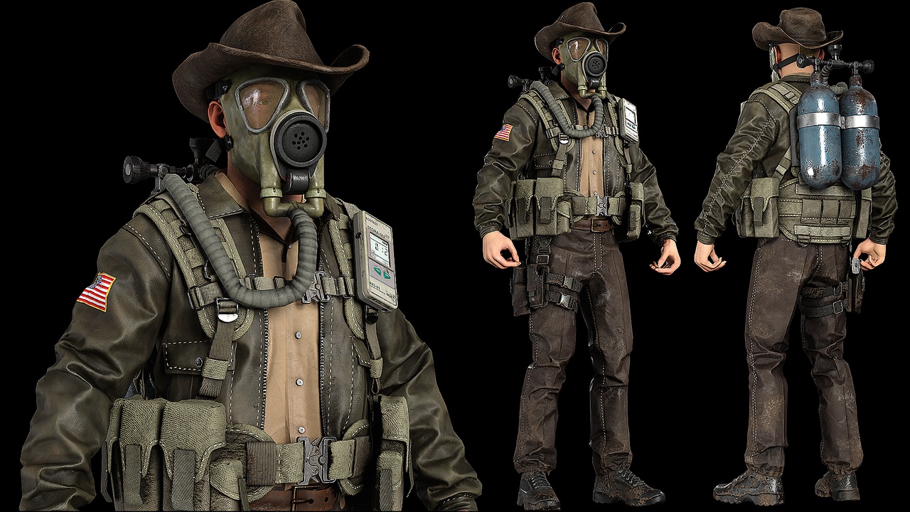 Media 1 for listing MODULAR POST APOCALYPTIC SHERIFF SURVIVOR Vol.2