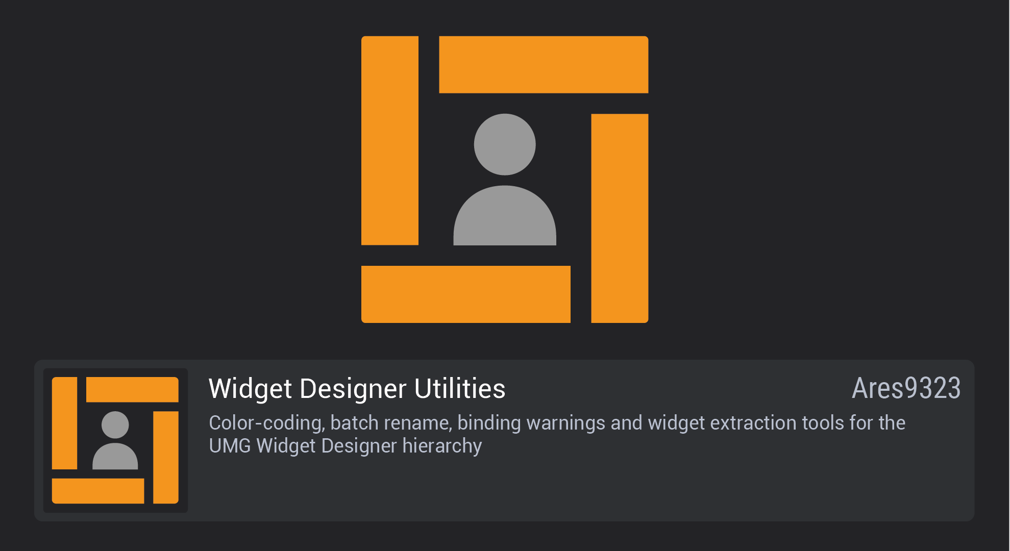 Widget Designer Utilities | Fab