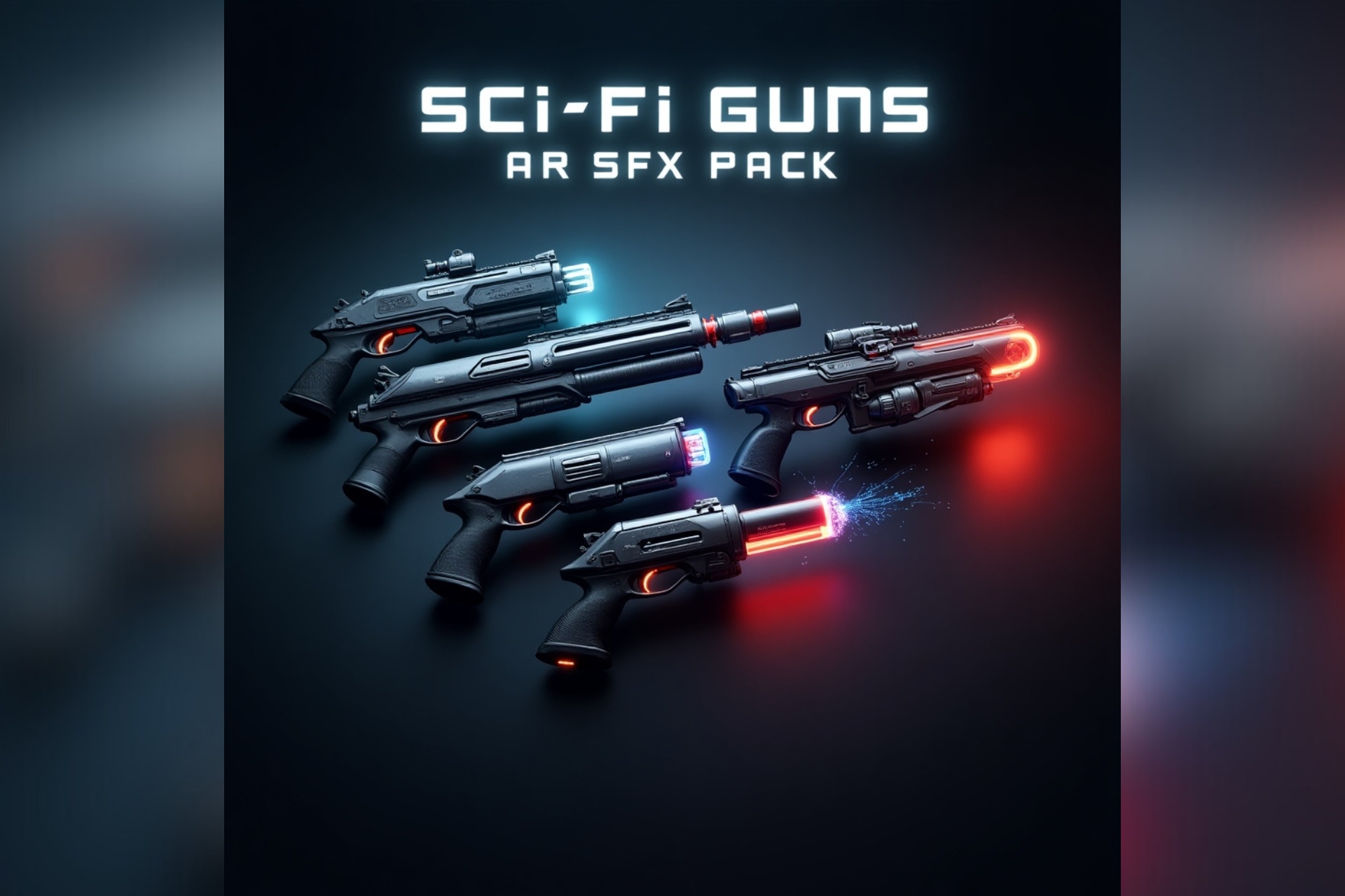 Media 1 for listing Sci-Fi Guns AR SFX Pack