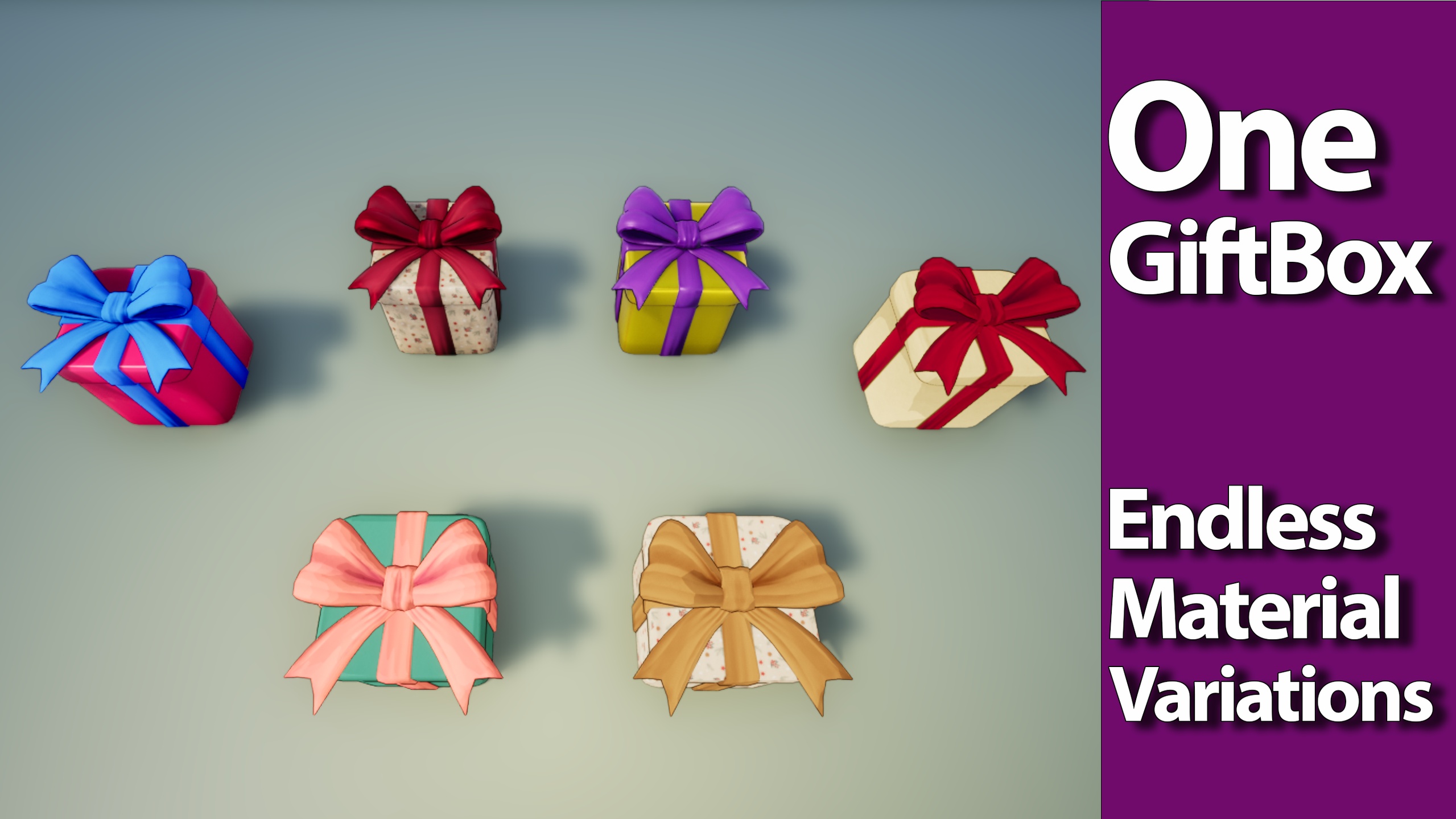 Media 1 for listing Magic Gift Box FX – Custom Materials & Animations