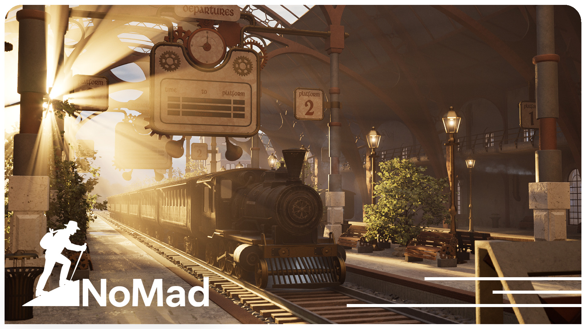 Steampunk Train Station | Fab