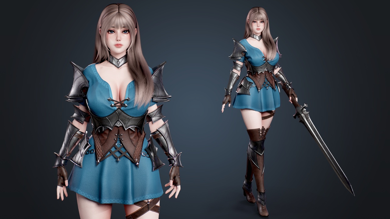 Multimedia 1 para anuncio Knight Girl Elaine