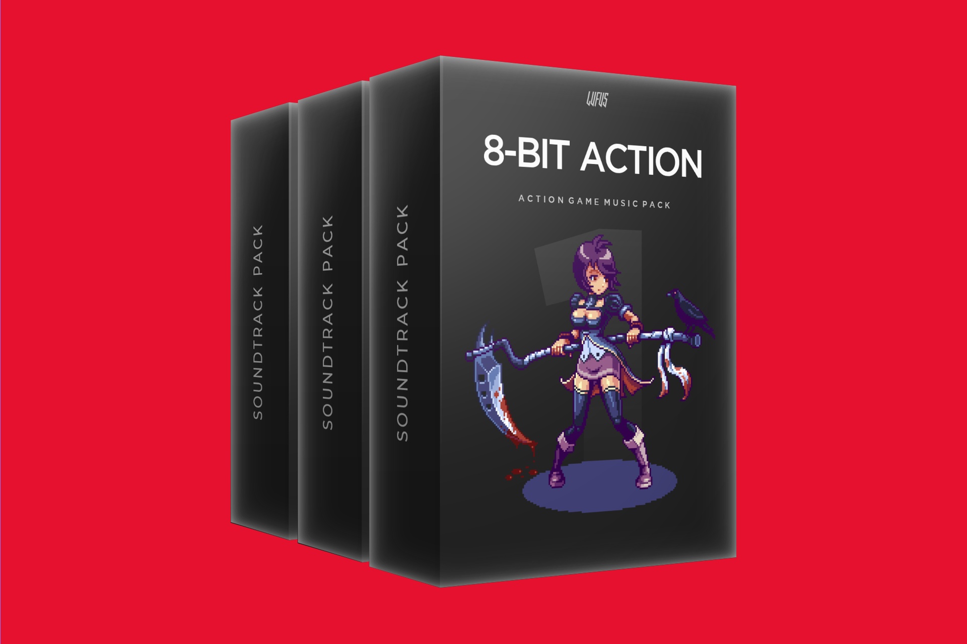 Média 1 pour l'article 8-Bit Action Game Music Bundle Vol. 1 - Chiptune, Arcade, Racing, Adventure