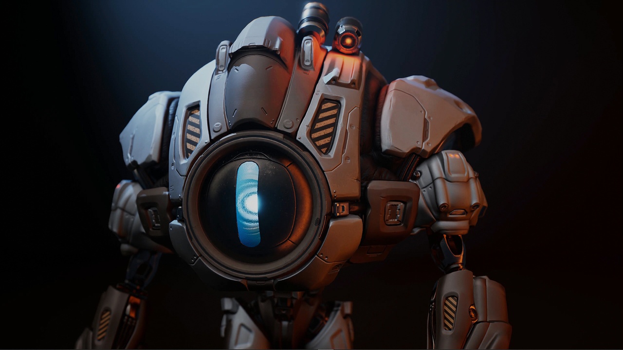 Media 1 for listing Sci Fi Heavy Bot