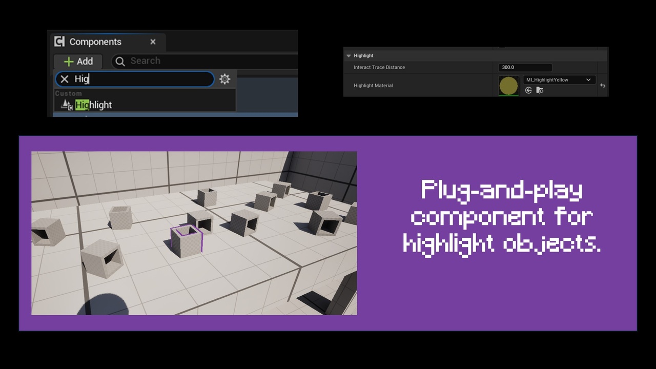 Component-Based Interaction Framework | Fab