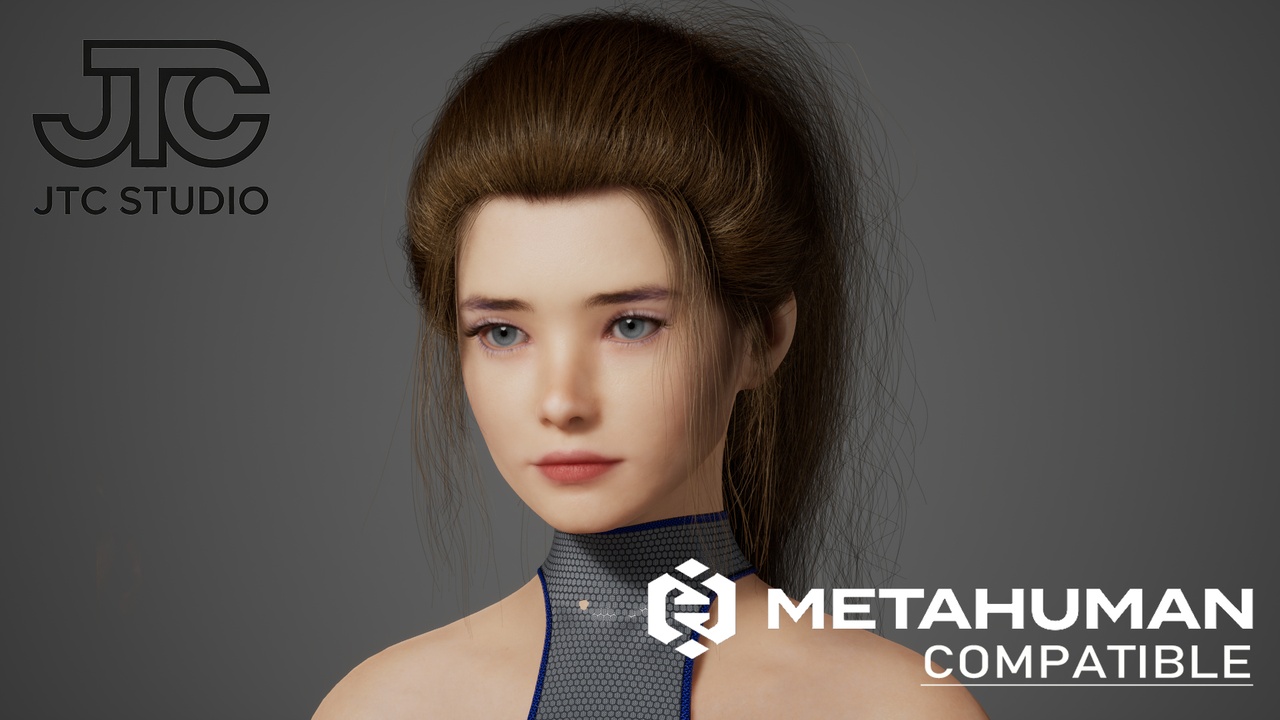 Media 1 for listing Lena — Realistic Editable MetaHuman Character —— 厉娜 — 写实可编辑角色