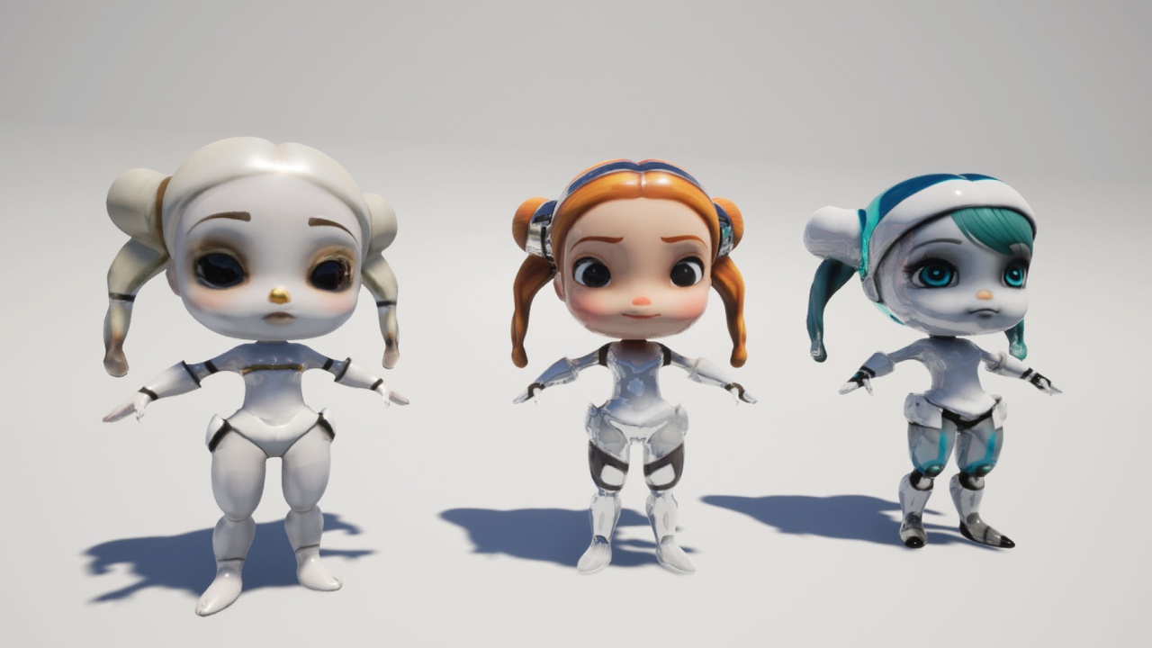 Media 1 for listing Humanoid_girl