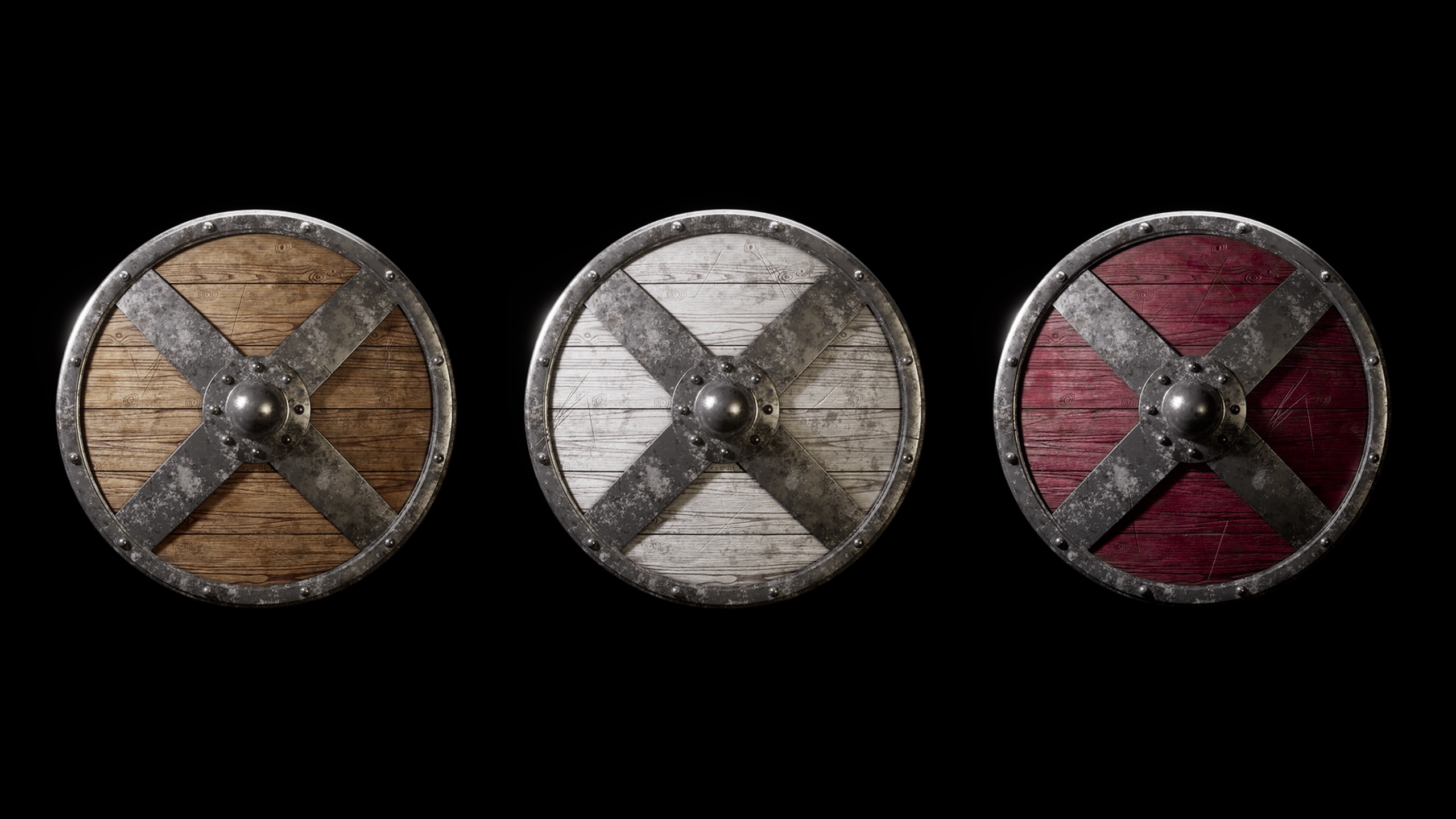 Media 1 for listing Medieval Shields