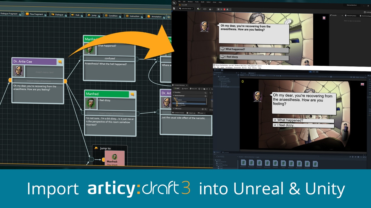 Media 1 for listing articy:draft 3 Importer