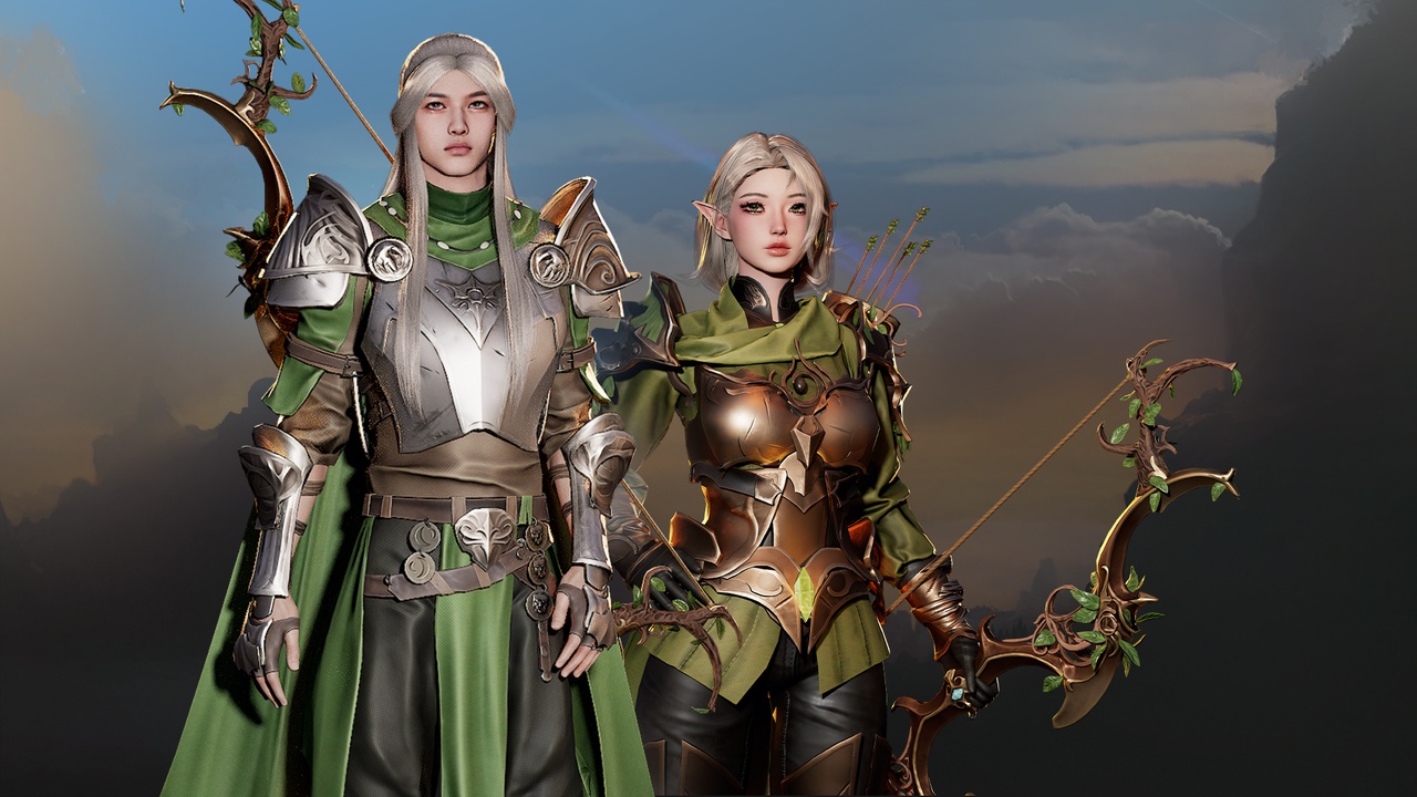 MMORPG Champion Archer - Medieval Fantasy Modular Character 제품 등록을 위한 미디어 1개