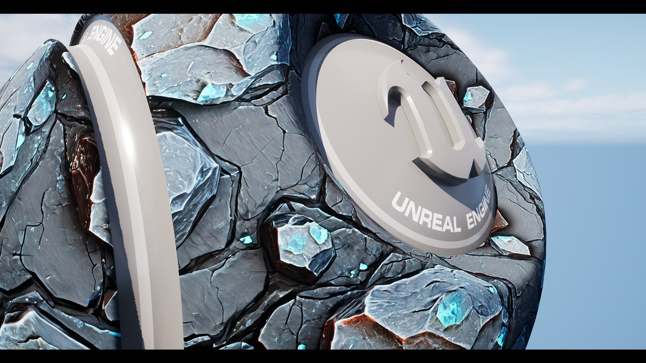 Media 1 for listing Rare Ore Material Pack | 30 Customizable 4K PBR Materials for Unreal Engine