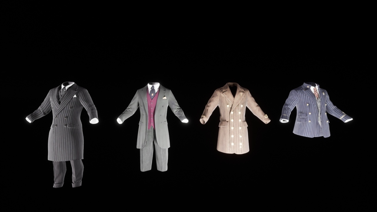 Media 1 for listing Realistic Mafia Character Pack