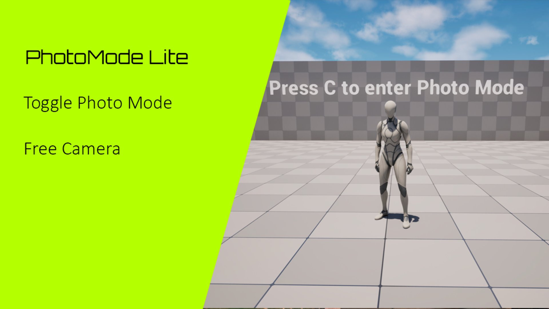 PhotoMode Lite | Screenshot & Free Camera | Fab