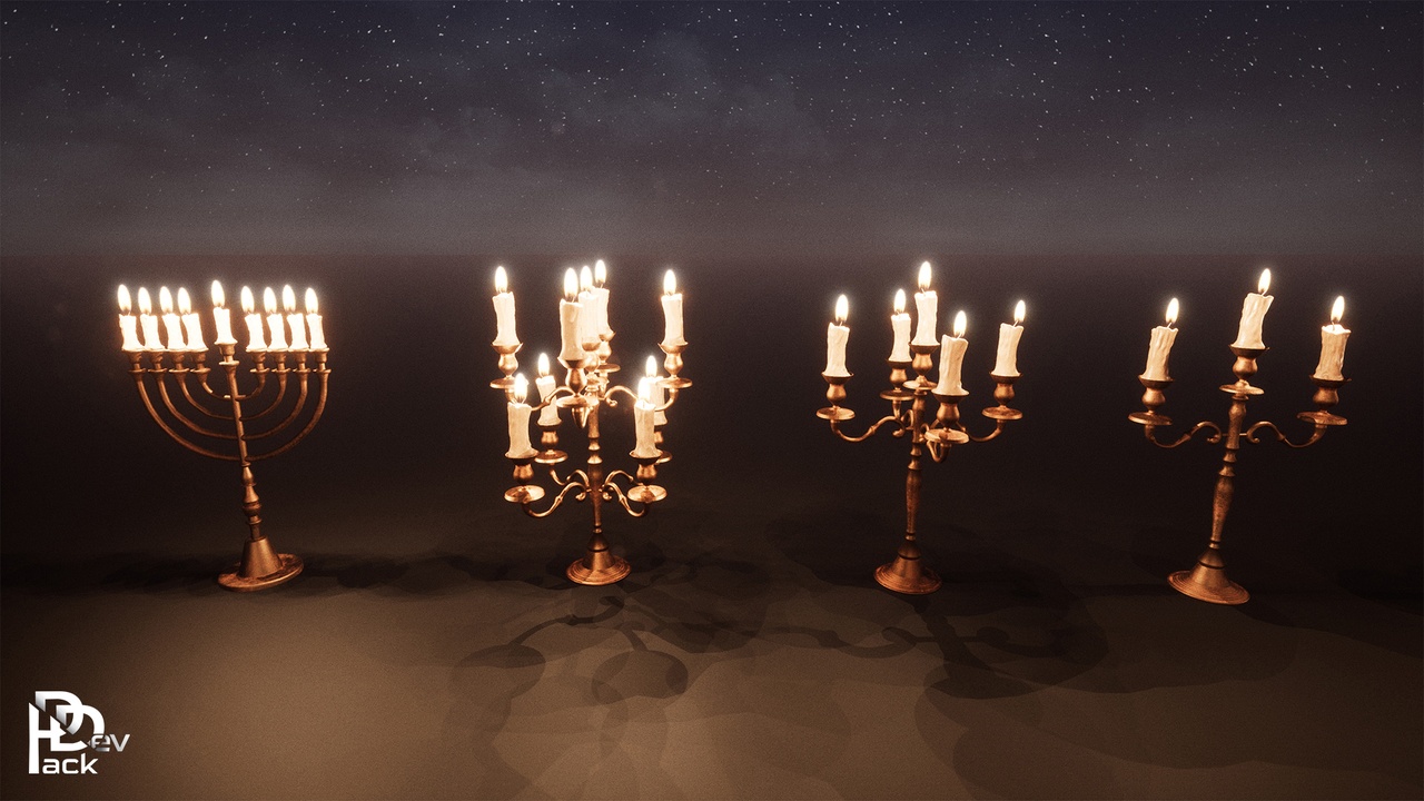 Media 1 for listing Candle Props / 100+ Variations