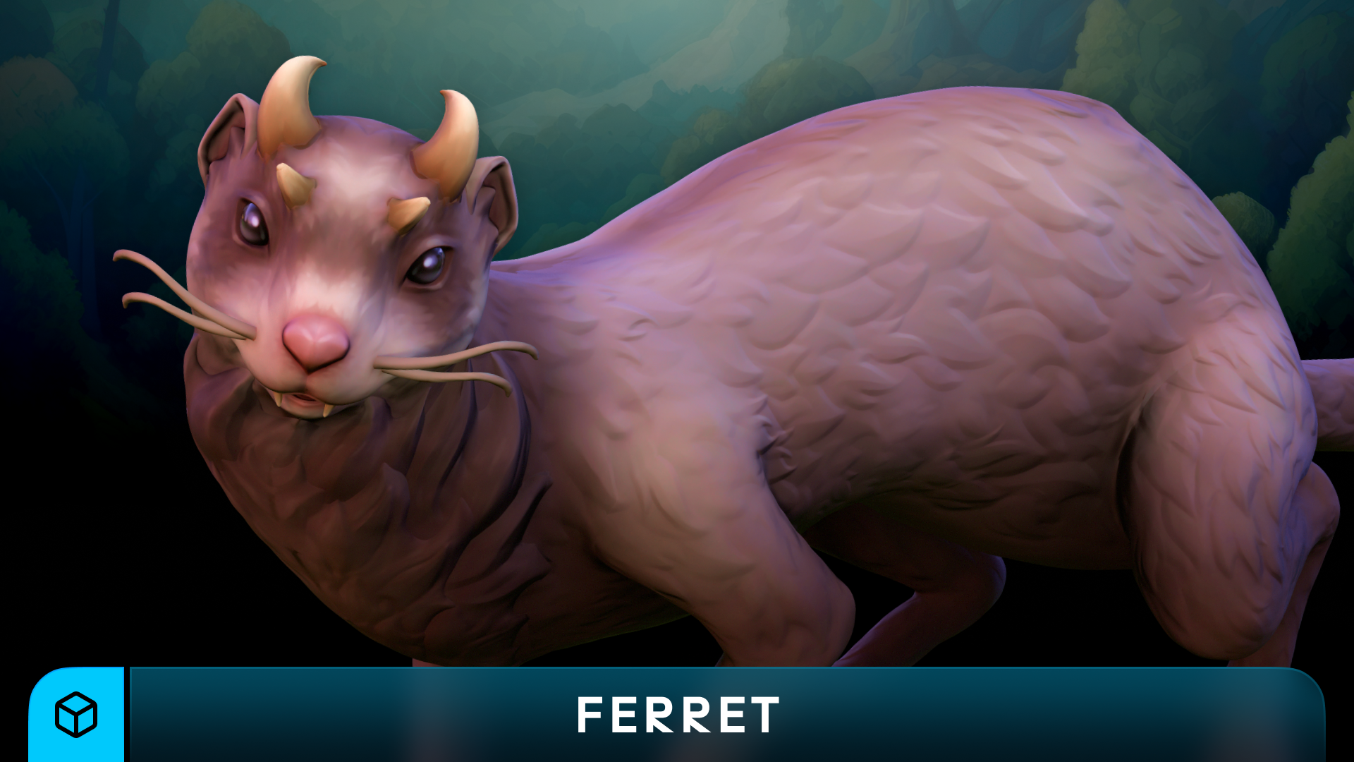 Stylized Ferret | Fab