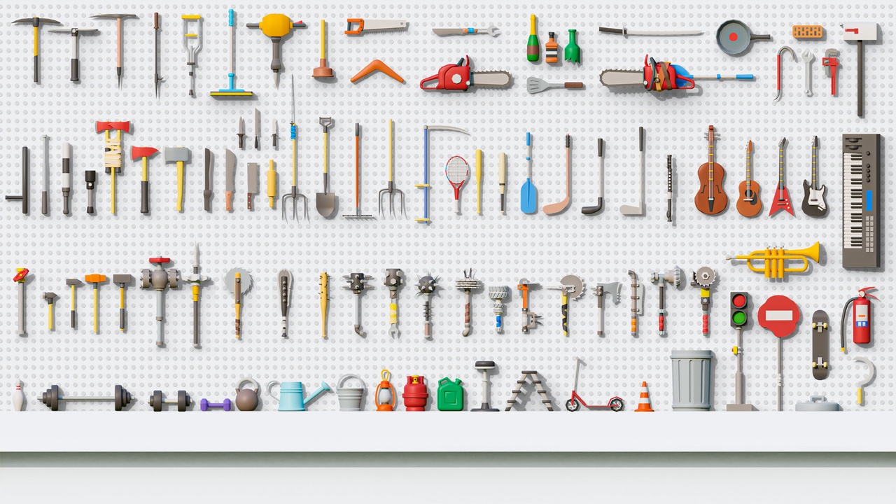 Media 1 for listing Melee Weapons - Low Poly 3D Models Pack