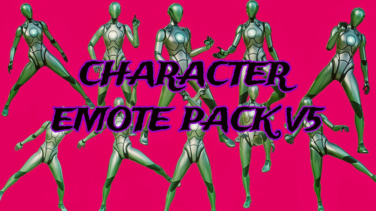 商品 Character Emote Pack V5 的媒体 1