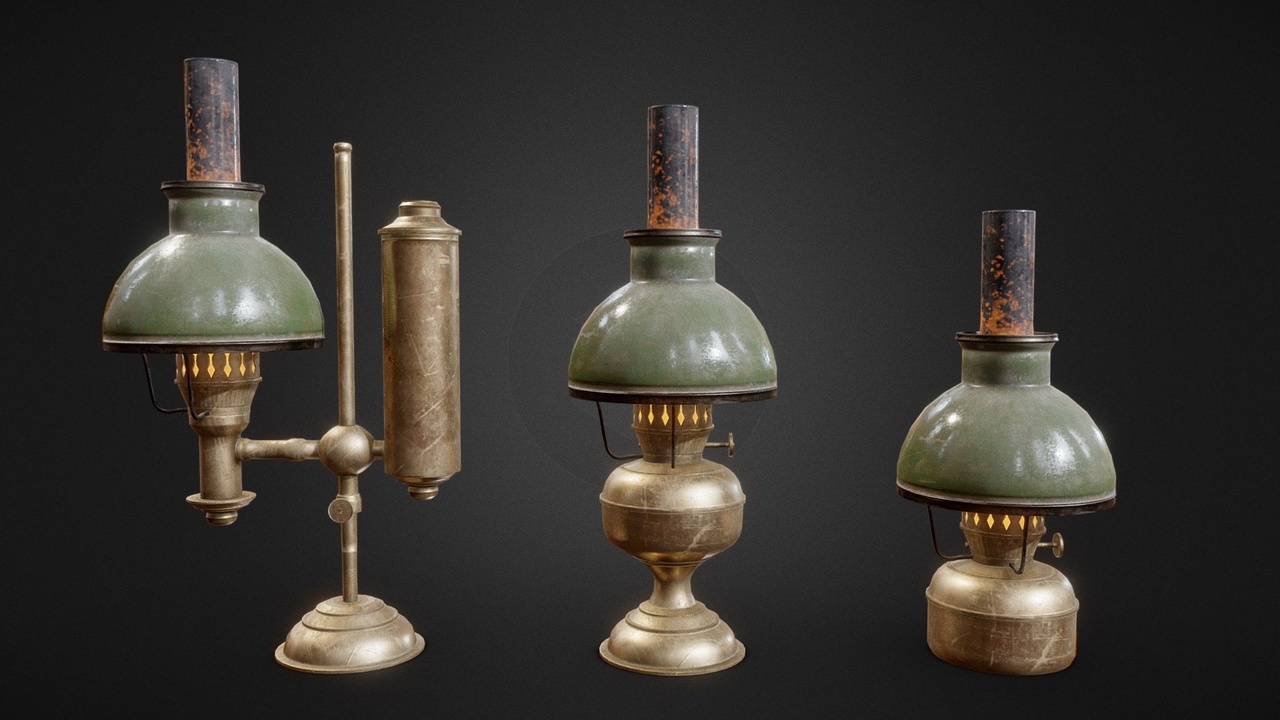 Media 1 for listing Victorian Table Lamp Collection