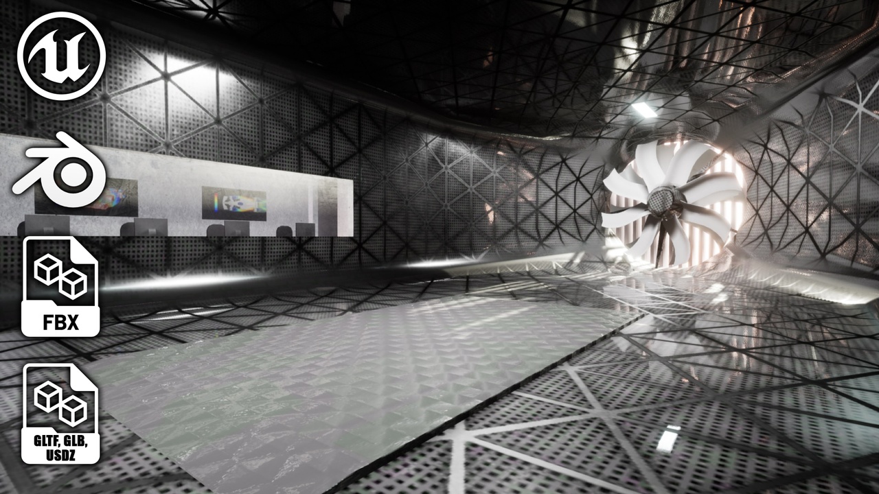 Media 1 for listing Wind Tunnel Car Showroom