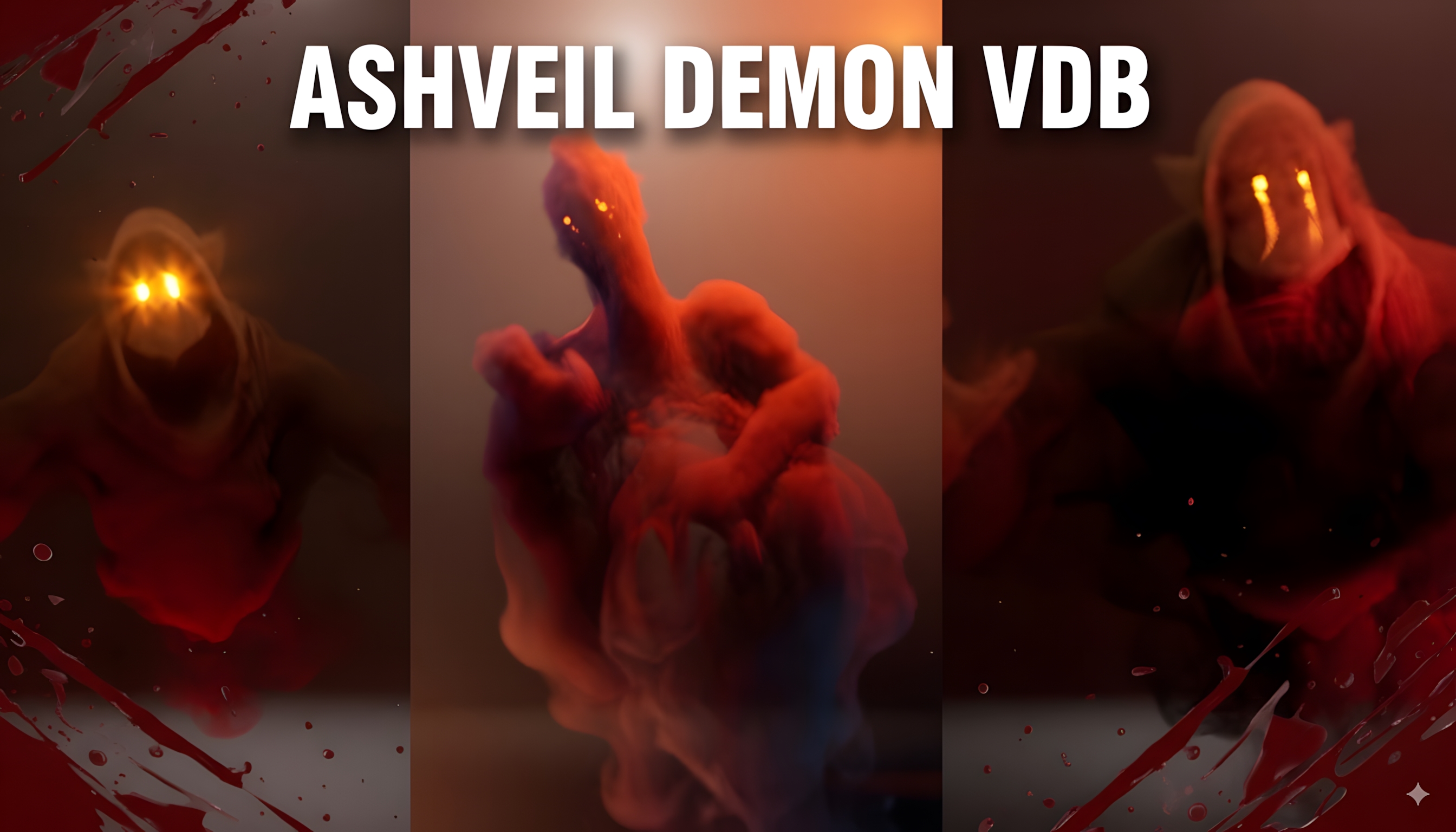 Ashveil Demon – Smoke & Fire VDB Pack | Fab