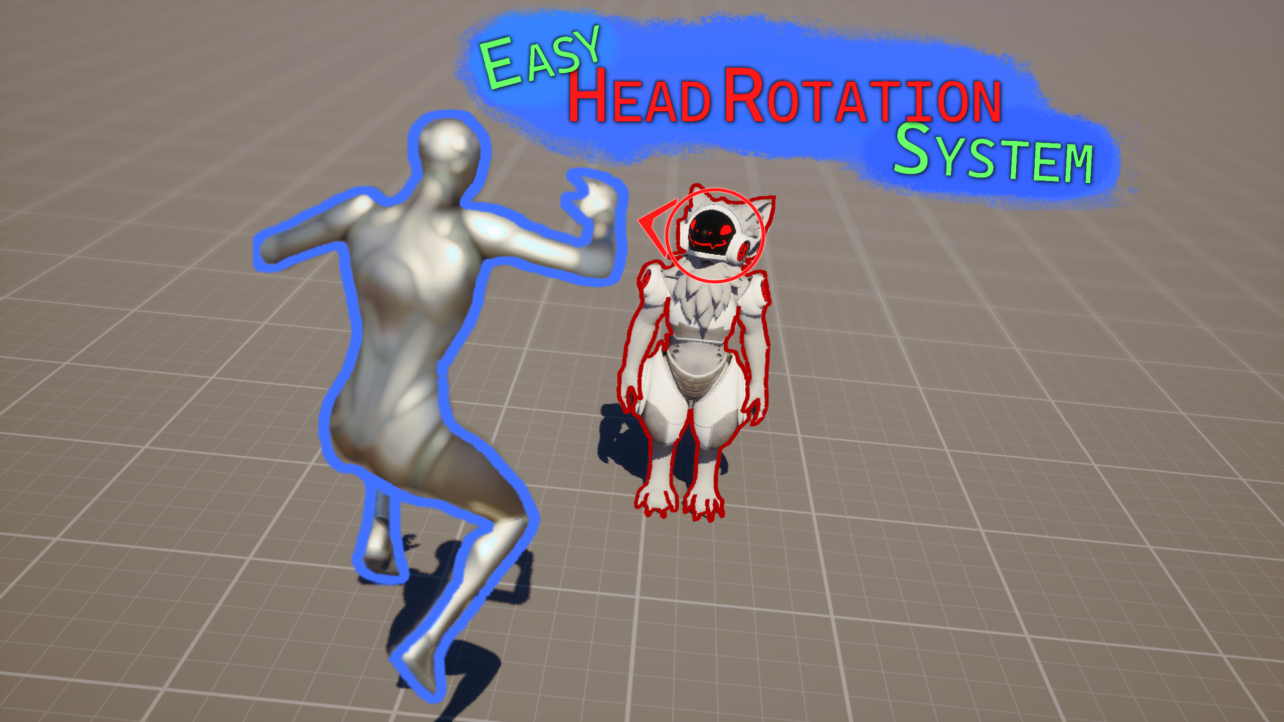 Easy Head Rotation System | Fab