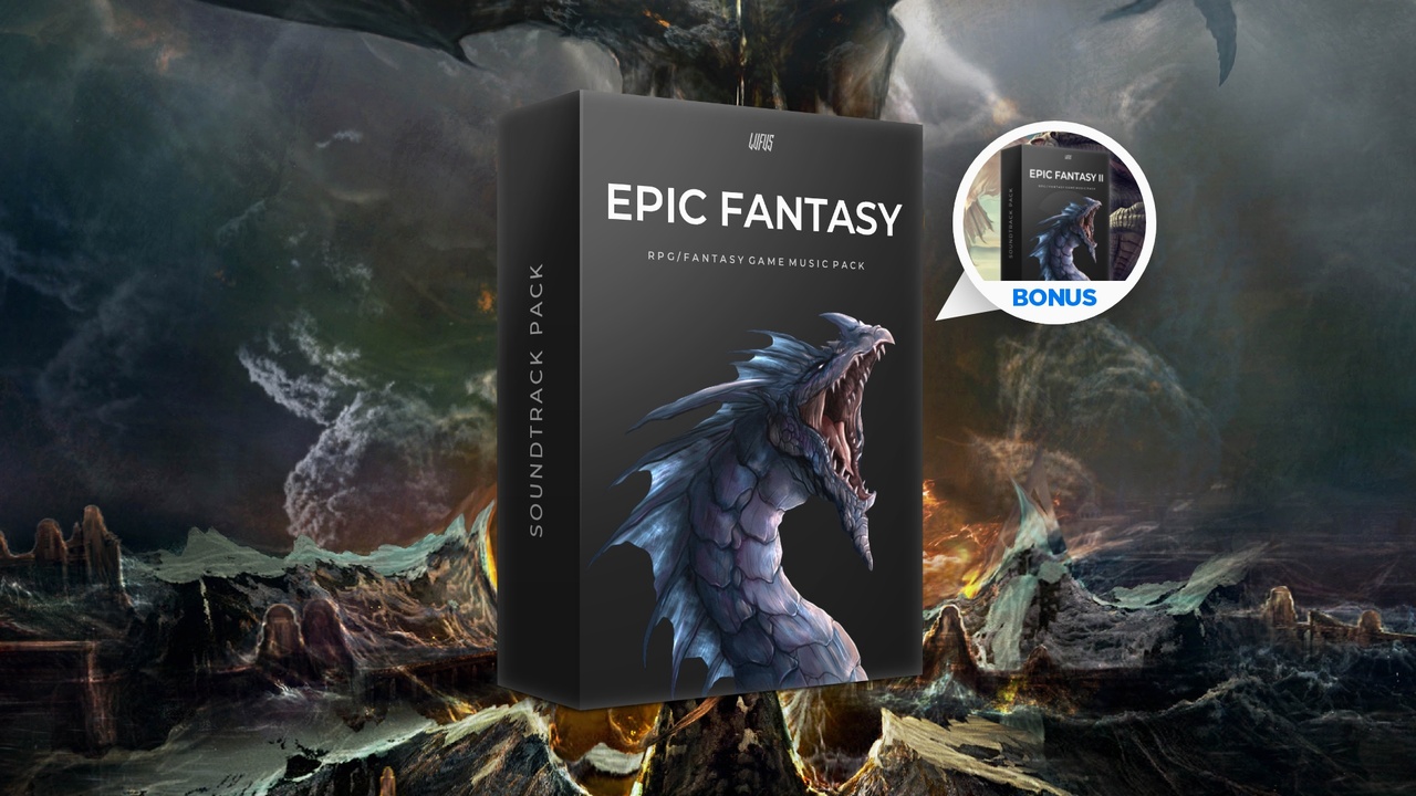 Fantasy I & II - Game Music Pack - Orchestral, RPG, Fantasy, Emotional BGM 제품 등록을 위한 미디어 1개