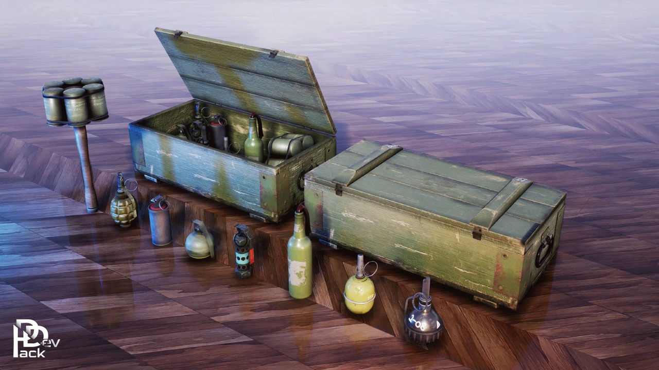Ultimate Grenade Pack / 10+ Assets | Fab