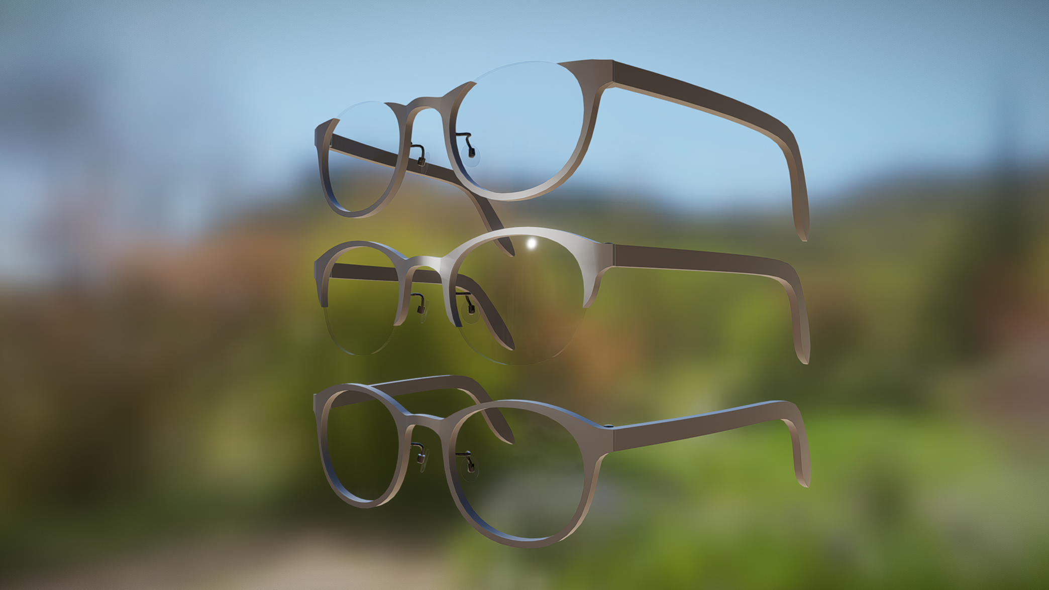 Boston Cel Frame Glasses Pack | Fab