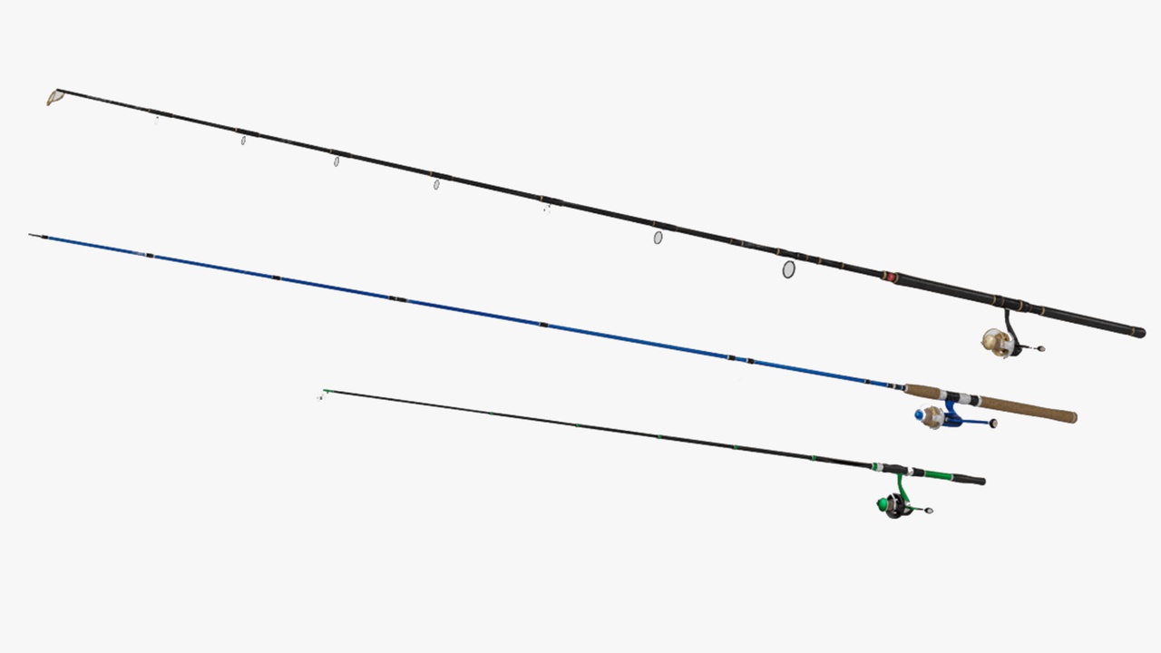 Media 1 for listing Animated Fishing Rods