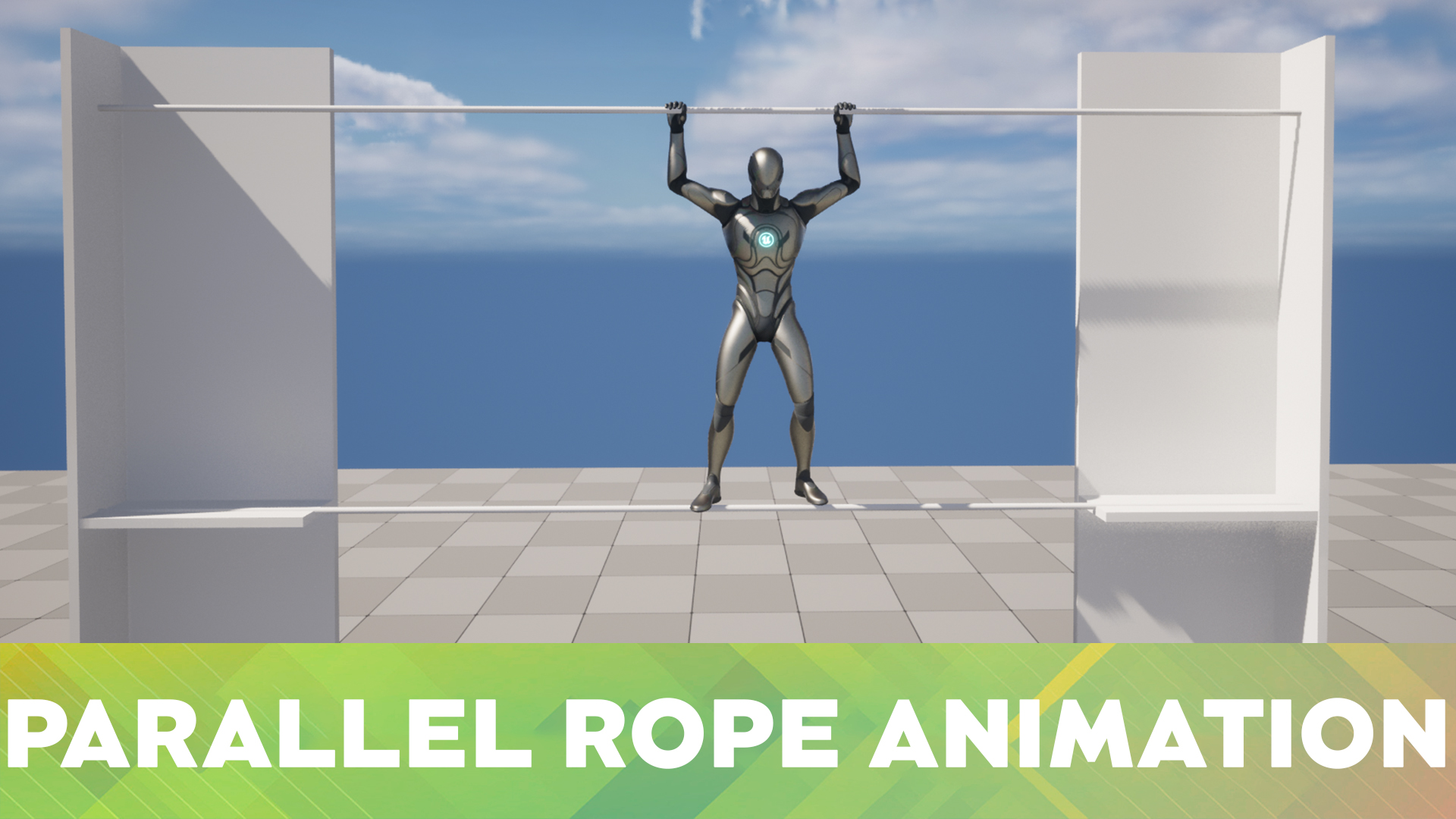 Parkour Parallel Rope Animation | Fab