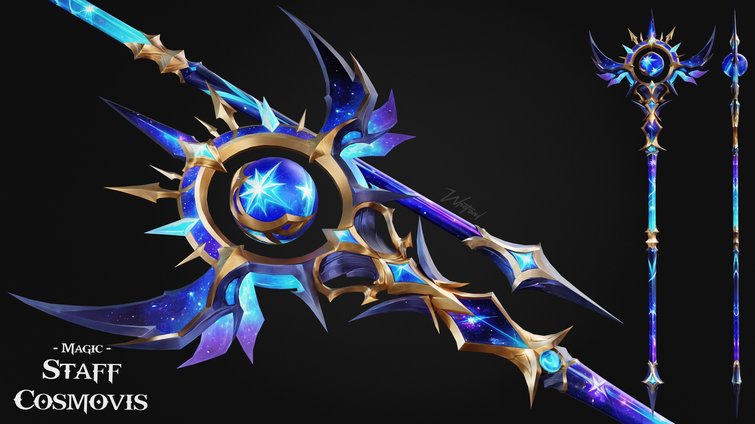 Media 1 for listing Staff Cosmovis [Stylized Fantasy]