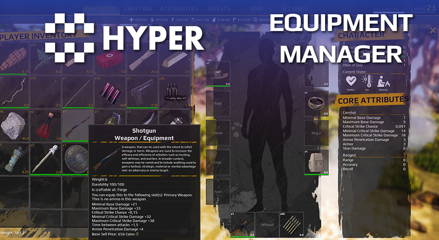 Hyper Equipment Manager v4 | Fab
