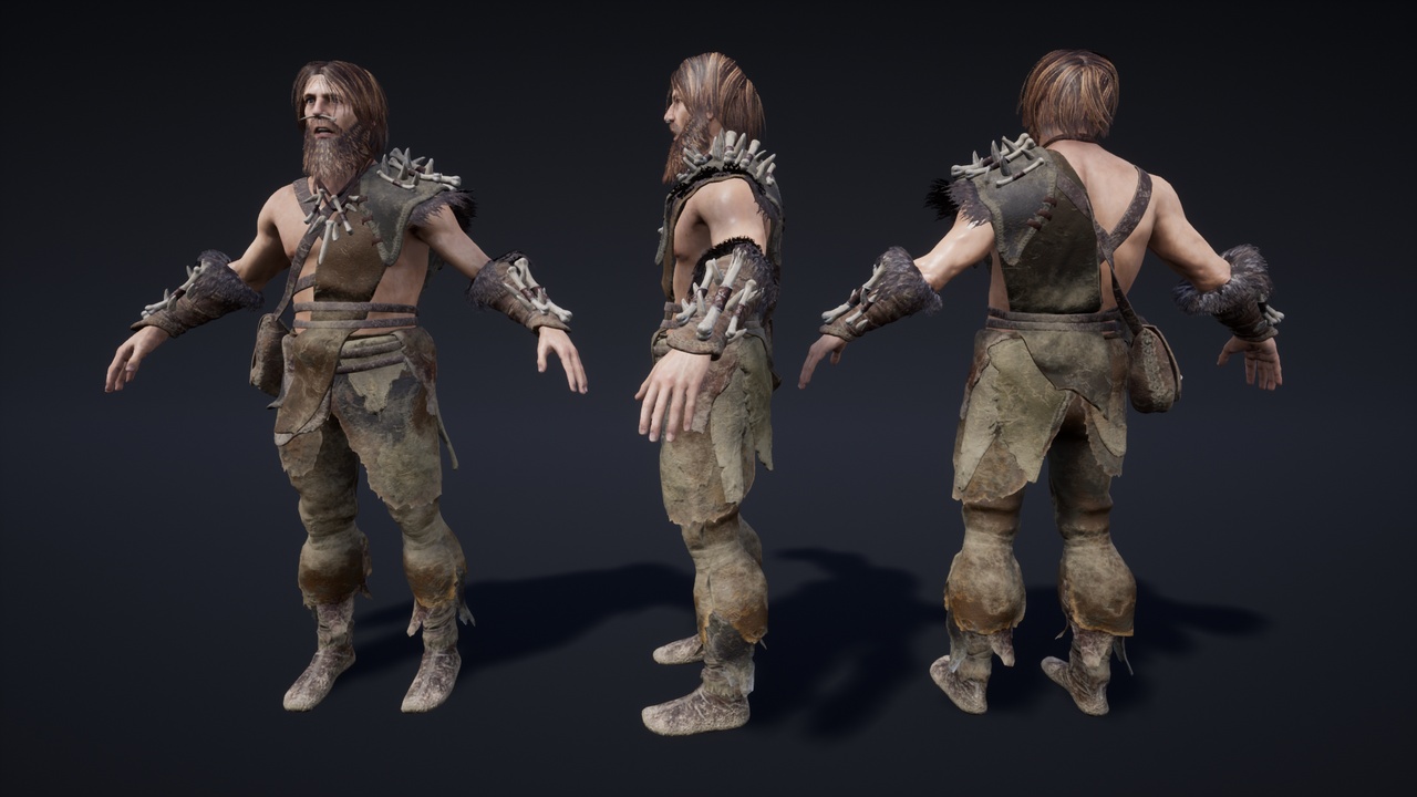 Media 1 for listing Primitive Survival Character 01