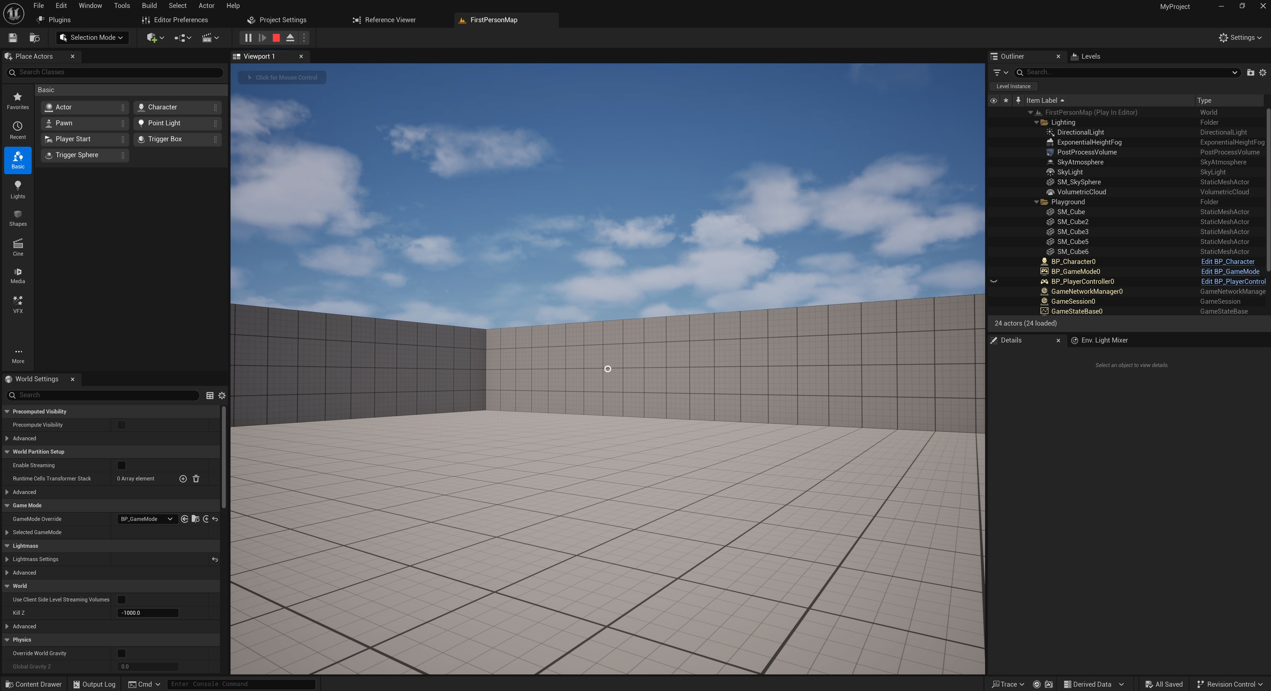 Медиа 1 для объявления Minimal First Person Template