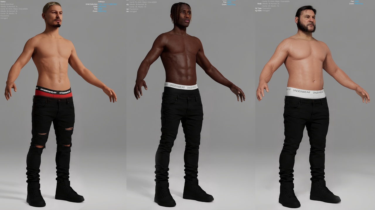 Media 1 for listing Boxer - Clothes Assets