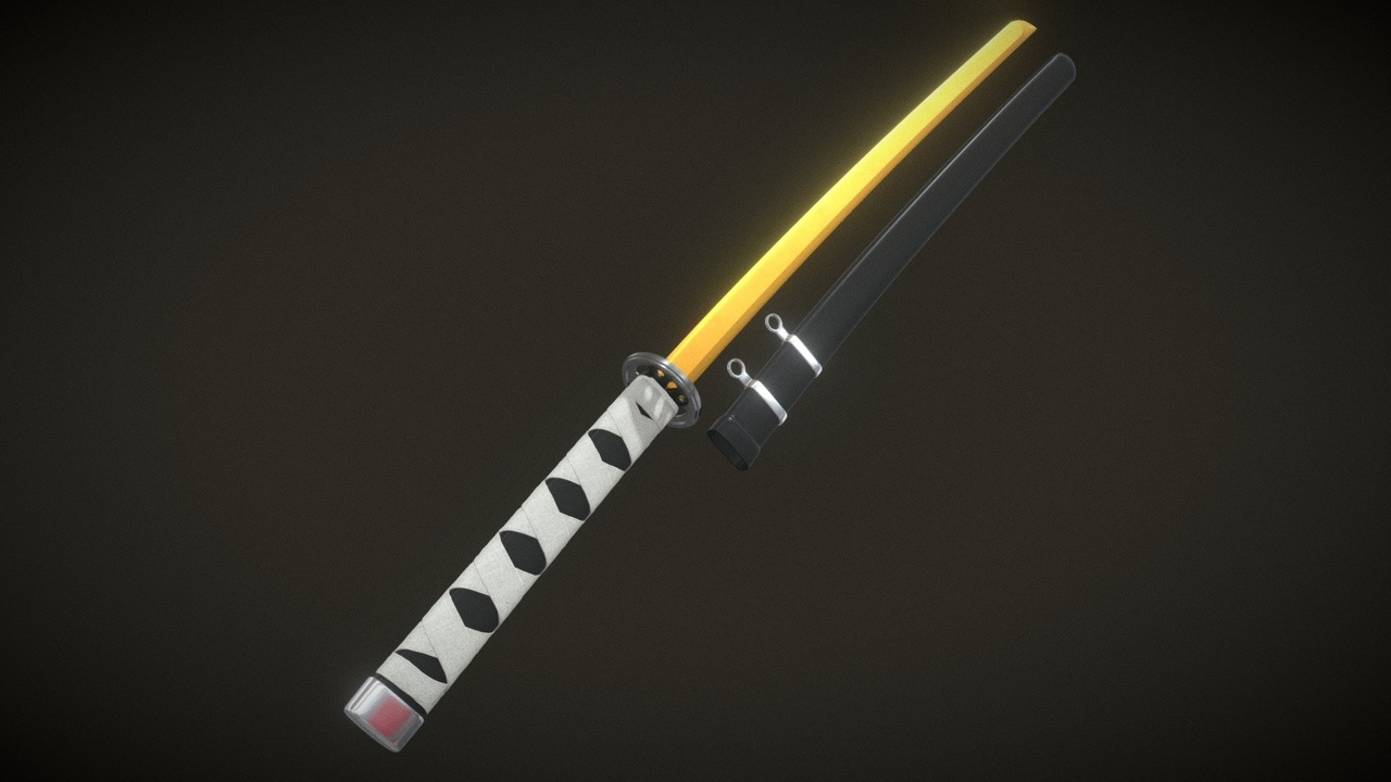 Media 1 for listing Golden Katana