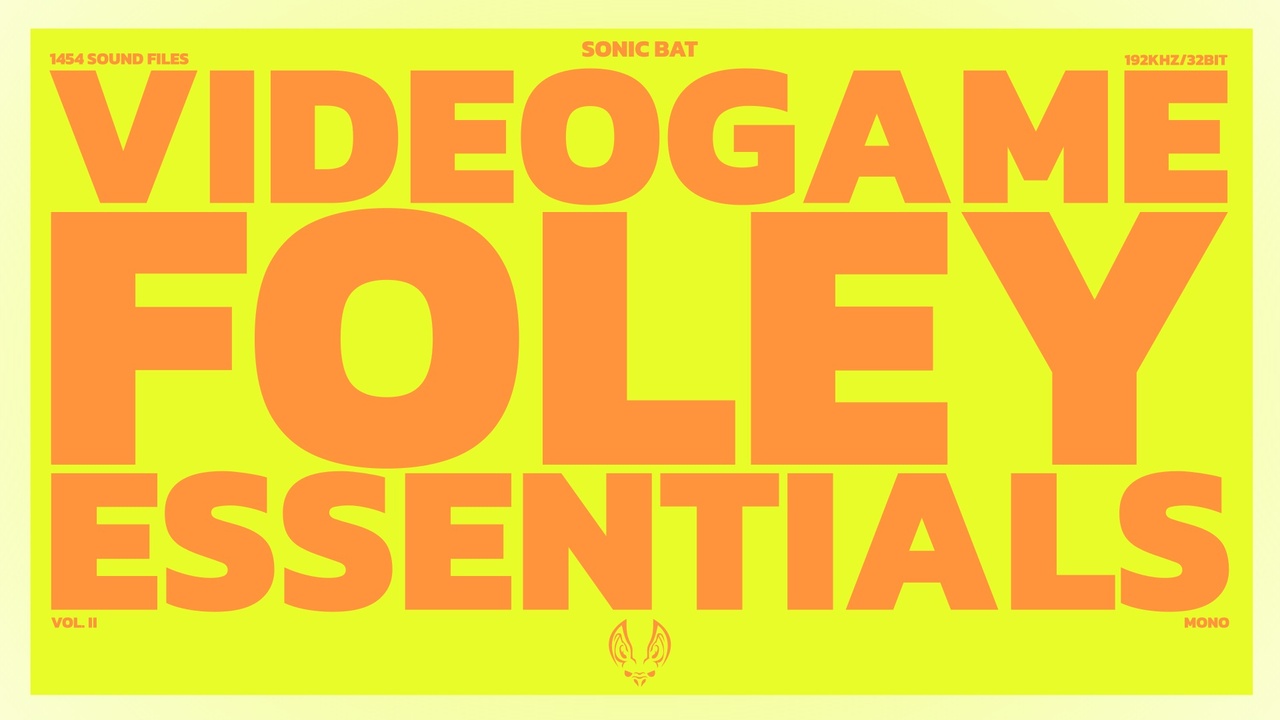 Media 1 for listing Videogame Foley Essentials Vol. II