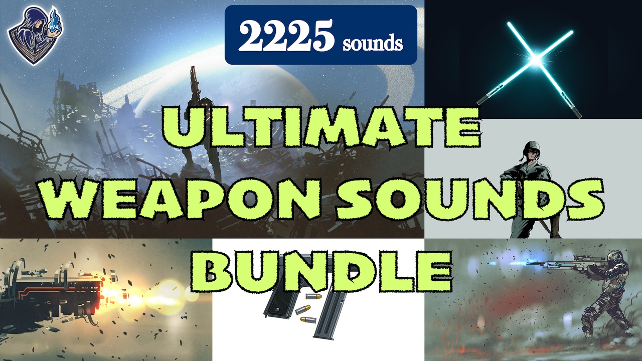 Media 1 for listing Ultimate Weapon Sounds Bundle