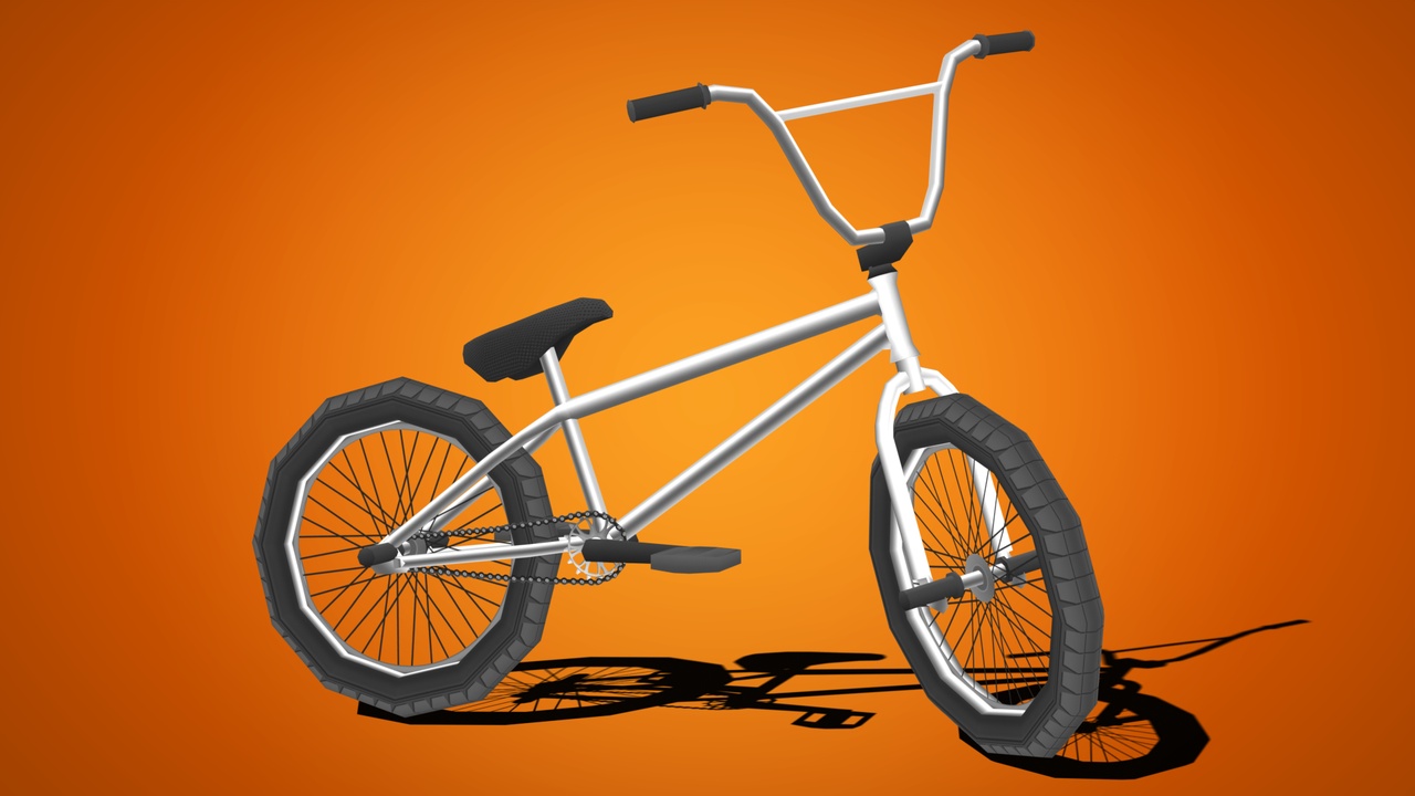 Media 1 for listing Stylized BMX Bike - Lowpoly and Optimized