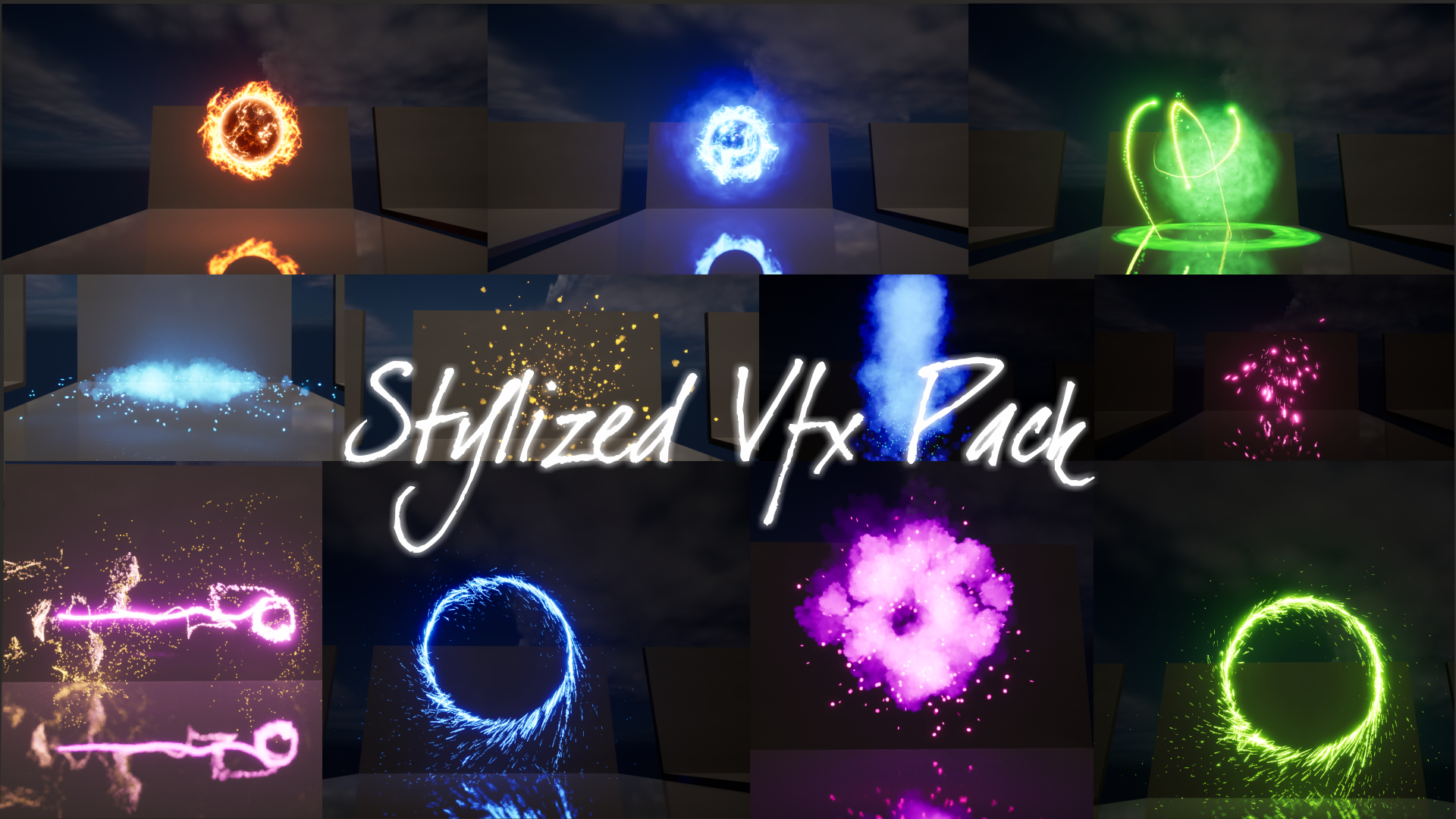 Stylized Vfx Pack | Fab
