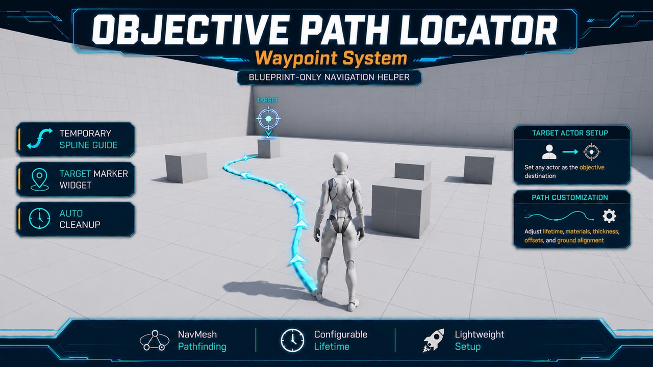 Media 1 for listing Objective Path Locator – Waypoint System