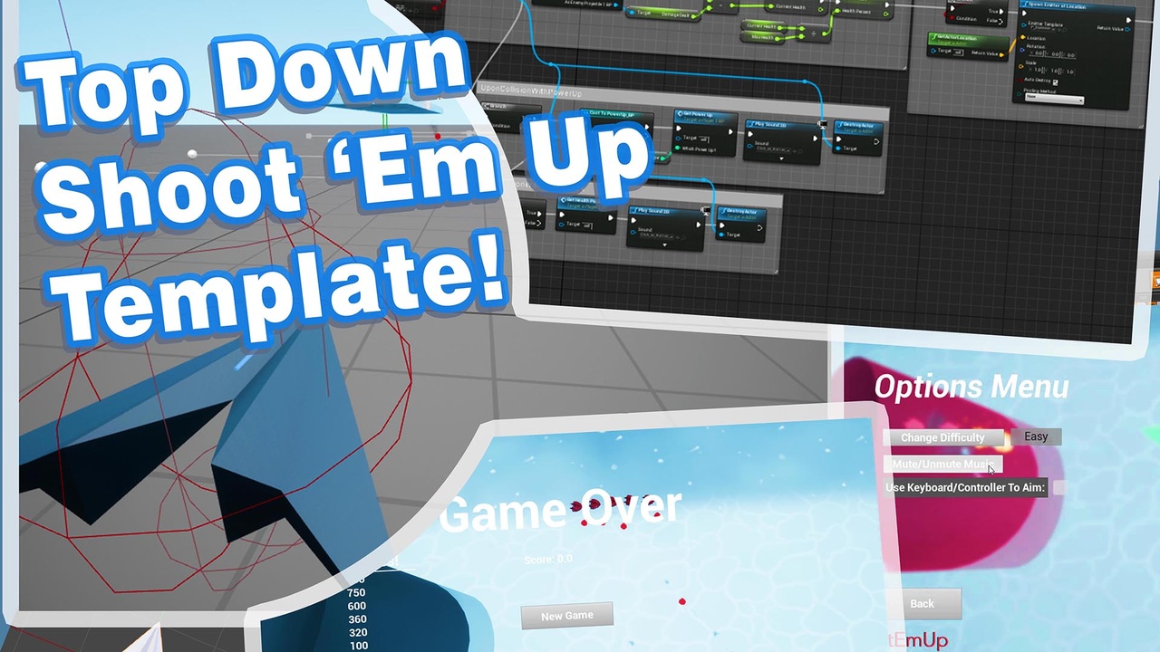 Media 1 for listing Top Down Shoot 'Em Up Template