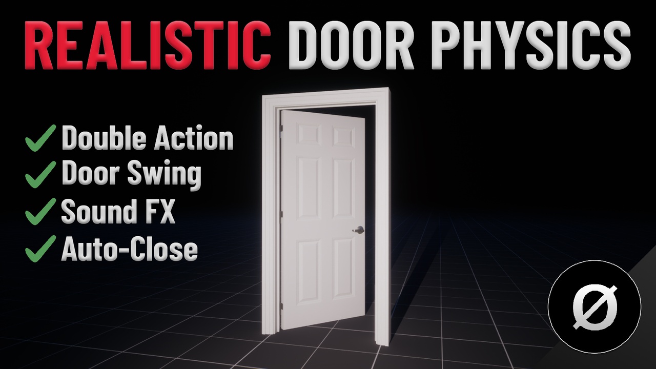 Media 1 for listing Realistic Door Physics & Interactions